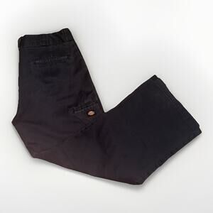 Dickies Loose Fit Double Knee Pants Black 32x29.